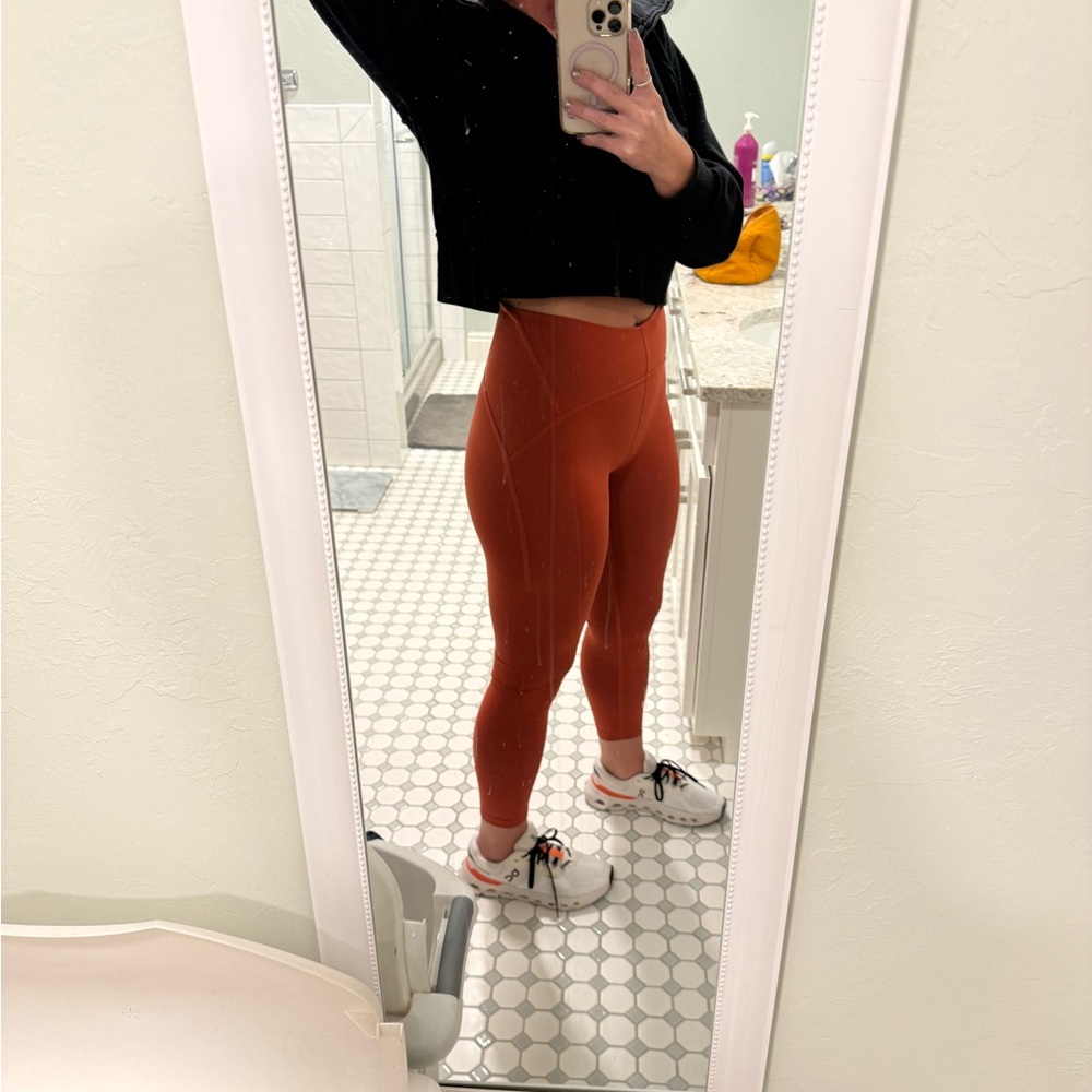 lululemon athletica Rust Leggings